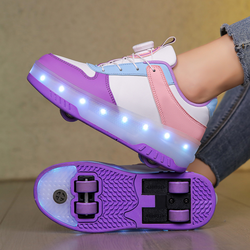 Outdoor Lighting Grid Screen - Zapatillas Deportivas Luminosas con Luces LED