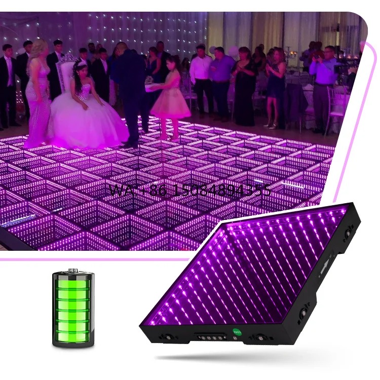Lighting Wedding Outdoor - Baldosas Magnéticas de Vidrio Iluminadas para
