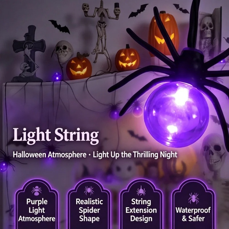 Outdoor Lighting Yard - Guirnalda de Luces LED con Forma