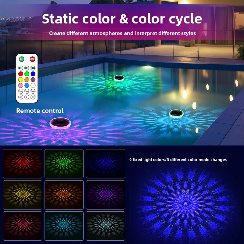 Outdoor Lighting Sensor - Luces alimentadas por energía Solar para