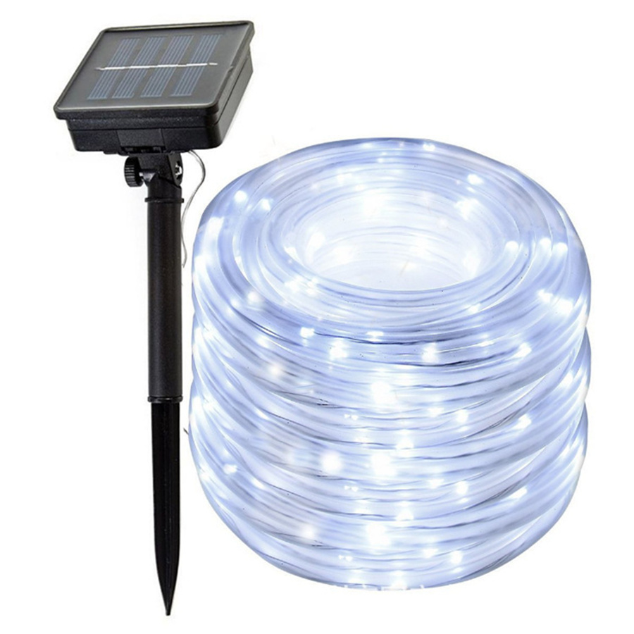 Outdoor Lighting Year Round - Luces LED de tubo de cuerda