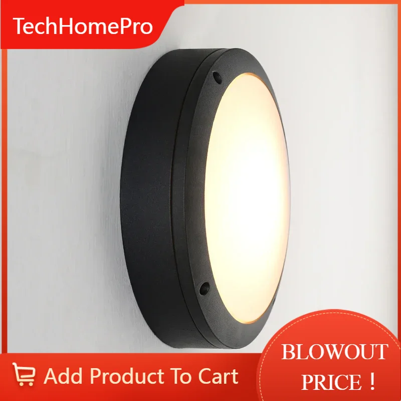 Outdoor Lighting Year Round - TechHPModern-lámpara de pared para exteriores, resistente