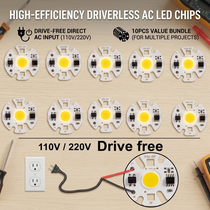 Zumtobel Outdoor Lighting - 10PCS 12W Y32 Chip LED COB