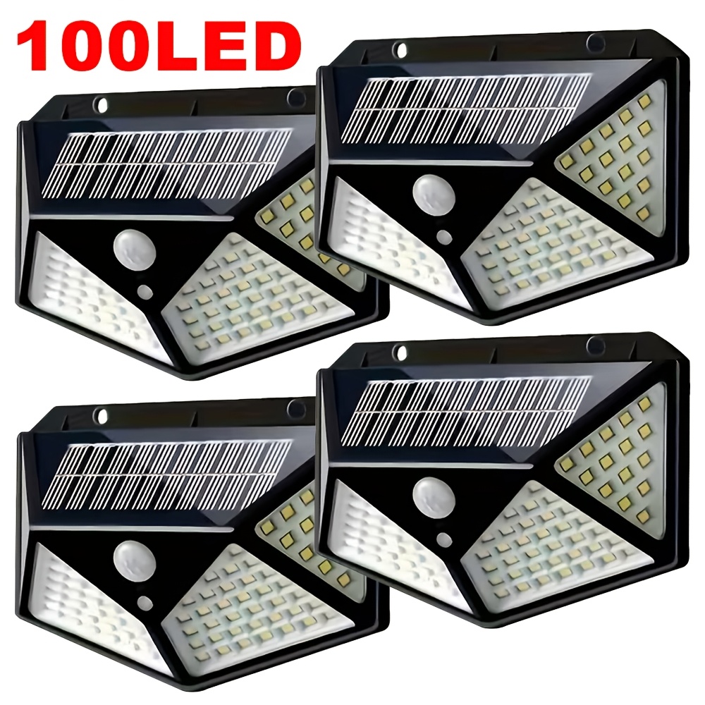 Outdoor Lighting Yard - Lámpara Solar de Jardín de 100