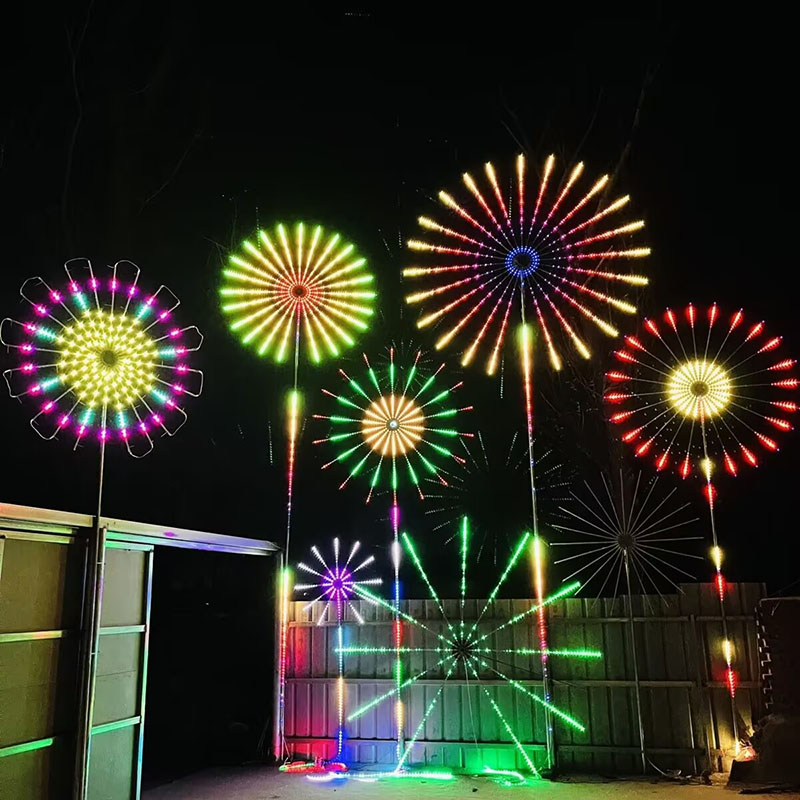 Outdoor Lighting Year Round - Lámpara LED Giratoria de Doble Cara