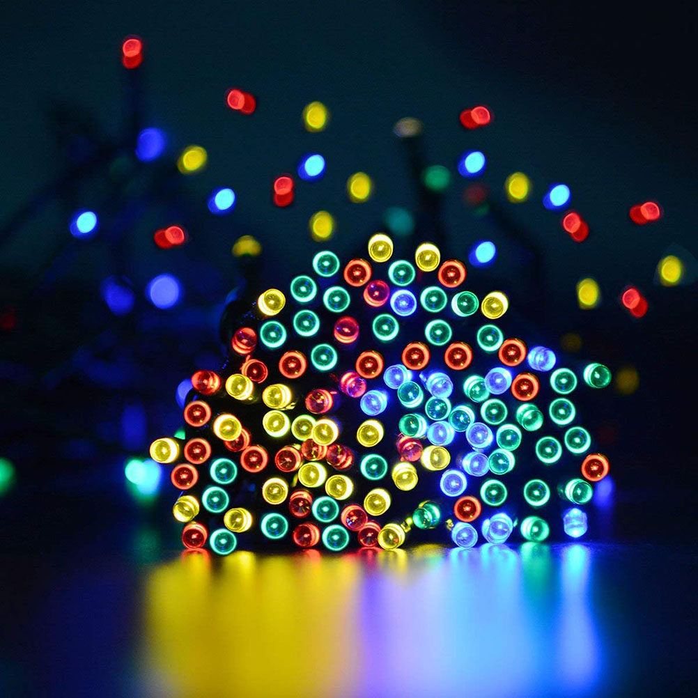 String Light Bistro - Guirnaldas de Luces Solares para Exteriores,