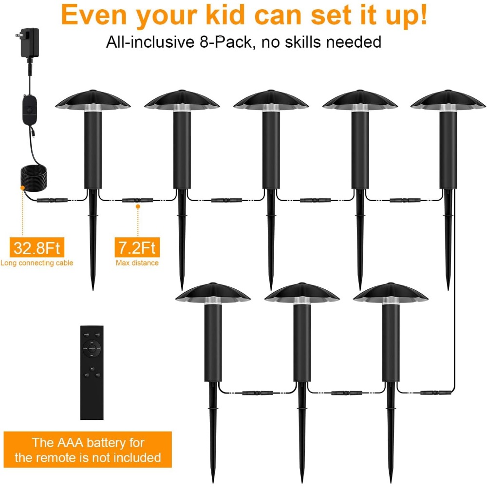Kit de Iluminación de Jardín d - Outdoor Lighting Voltage reseña y precio