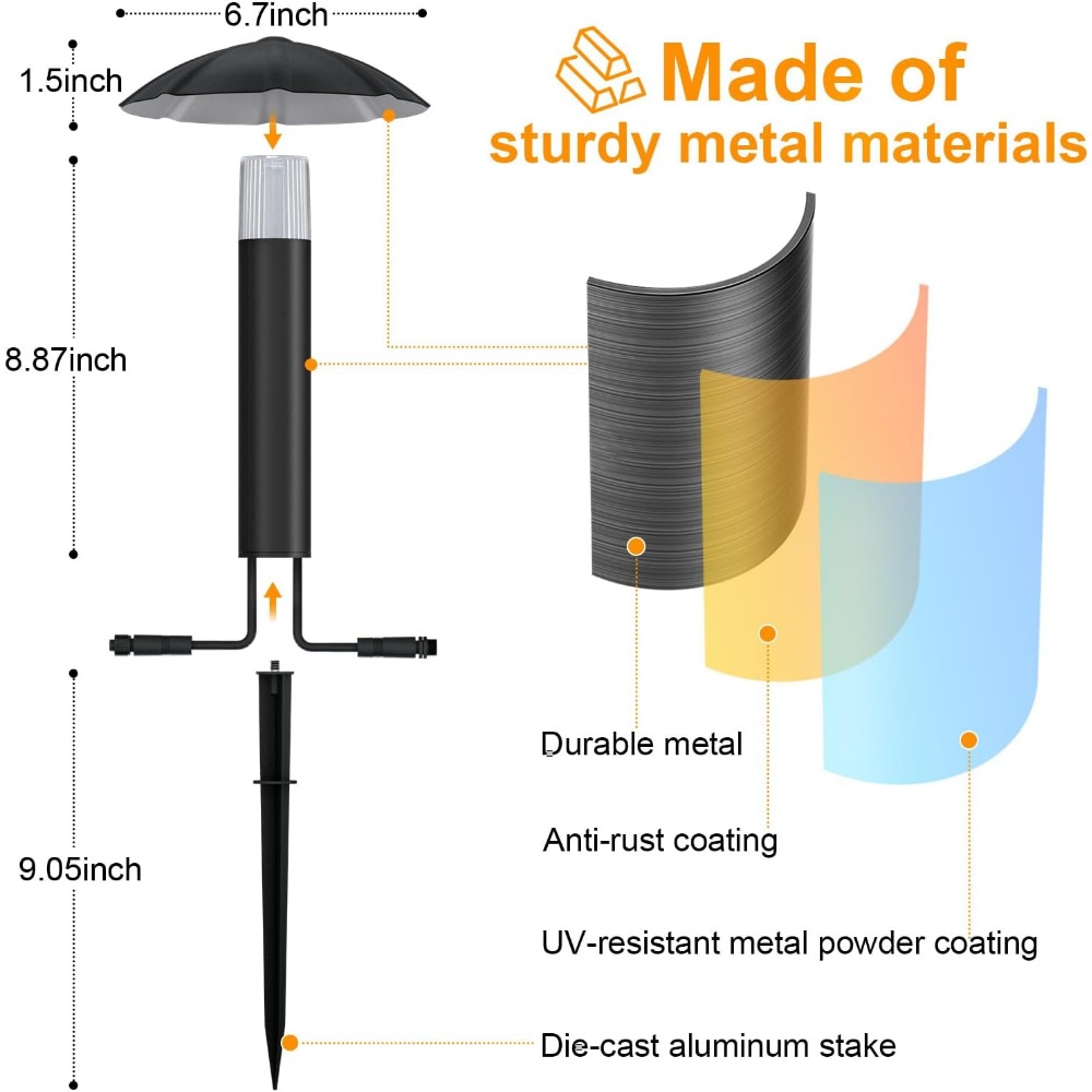 Kit de Iluminación de Jardín d - Outdoor Lighting Voltage reseña y precio
