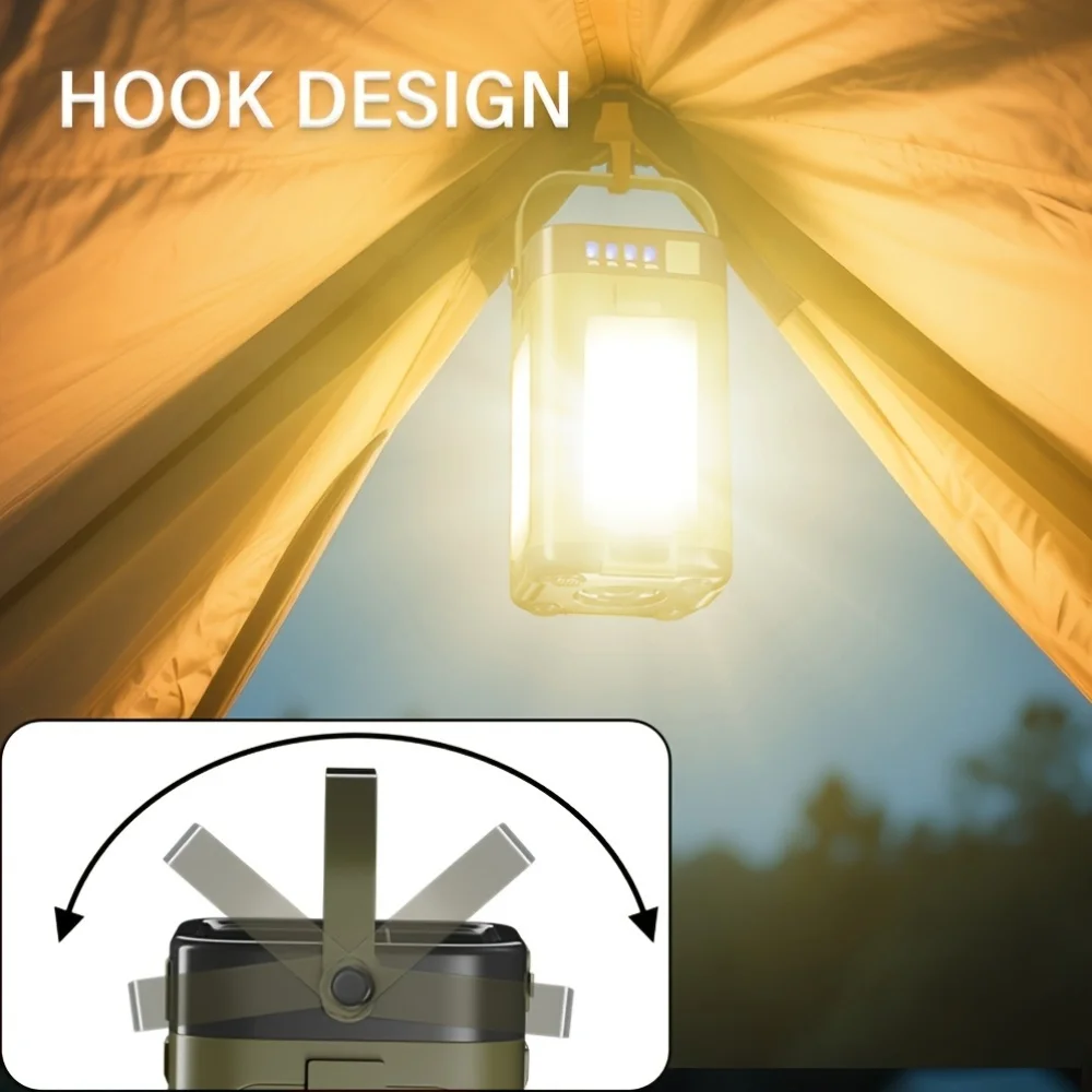 Lámpara Solar Portátil para Ca - Outdoor Lighting Lamps reseña y precio