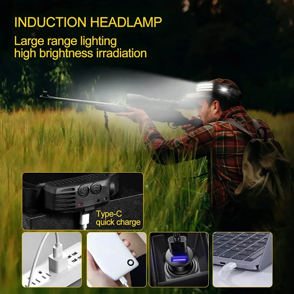 Linterna frontal de inducción  - Outdoor Lighting Sensor reseña y precio