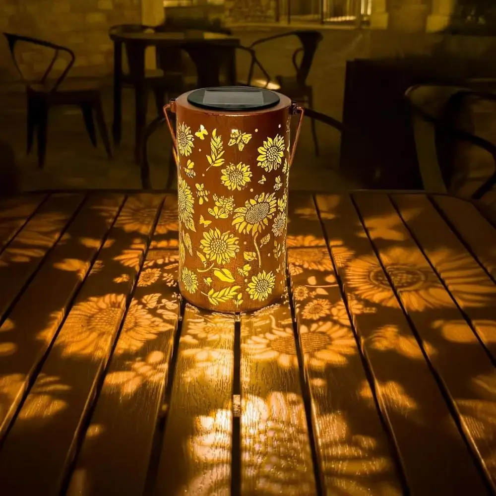 Luz de girasol y luz de sombra - Outdoor Lighting Yard reseña y precio