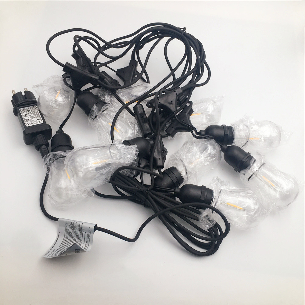 Guirnaldas de luces para exter - String Light Bistro reseña y precio