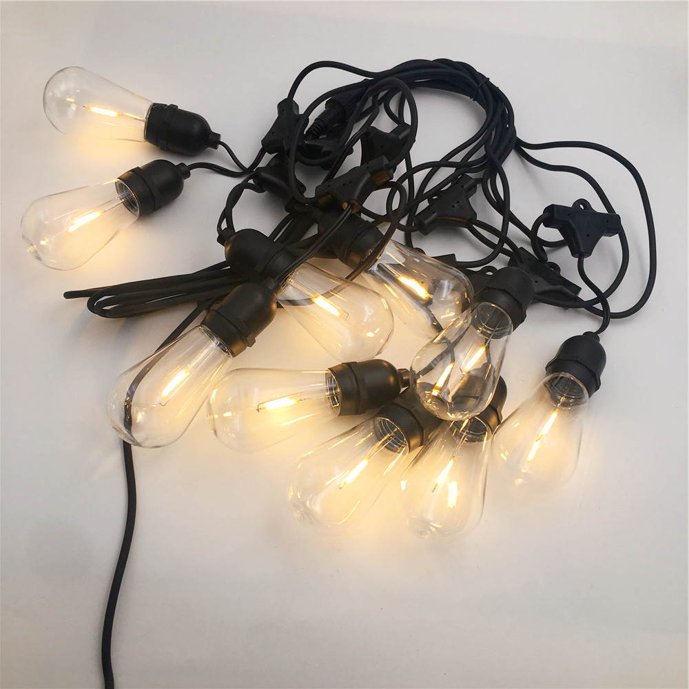 Guirnaldas de luces para exter - String Light Bistro reseña y precio