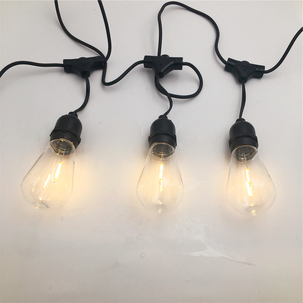 Guirnaldas de luces para exter - String Light Bistro reseña y precio