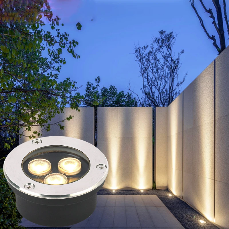 Luz LED Subterránea Empotrada  - Outdoor Lighting Recessed reseña y precio