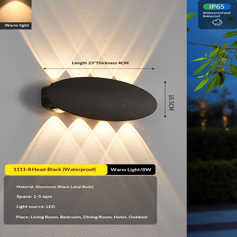 Lámpara de Pared LED Moderna y - Outdoor Lighting Voltage reseña y precio