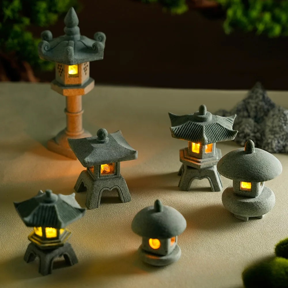 Mini linterna de Pagoda, estat - Outdoor Zen Lighting reseña y precio