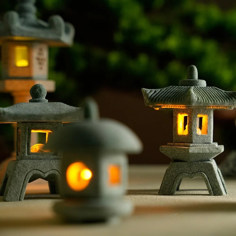 Mini linterna de Pagoda, estat - Outdoor Zen Lighting reseña y precio
