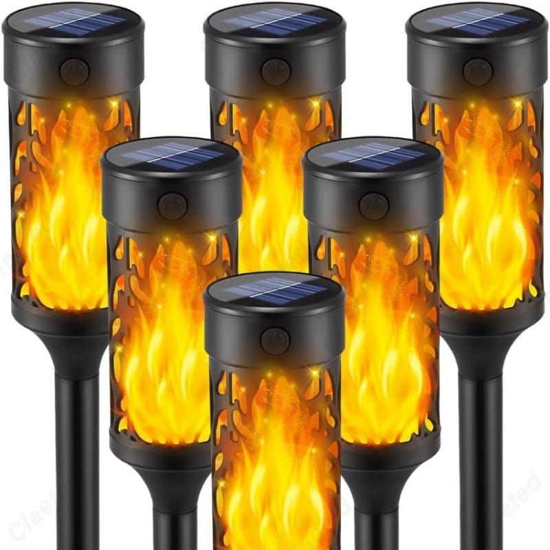 Nueva lámpara de llama Solar r - Outdoor Lighting Year Round reseña y precio