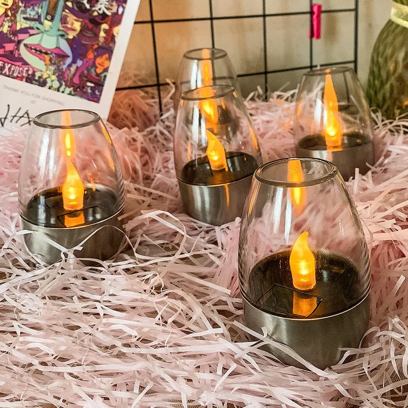 Velas sin llama alimentadas po - Outdoor Lighting Company reseña y precio