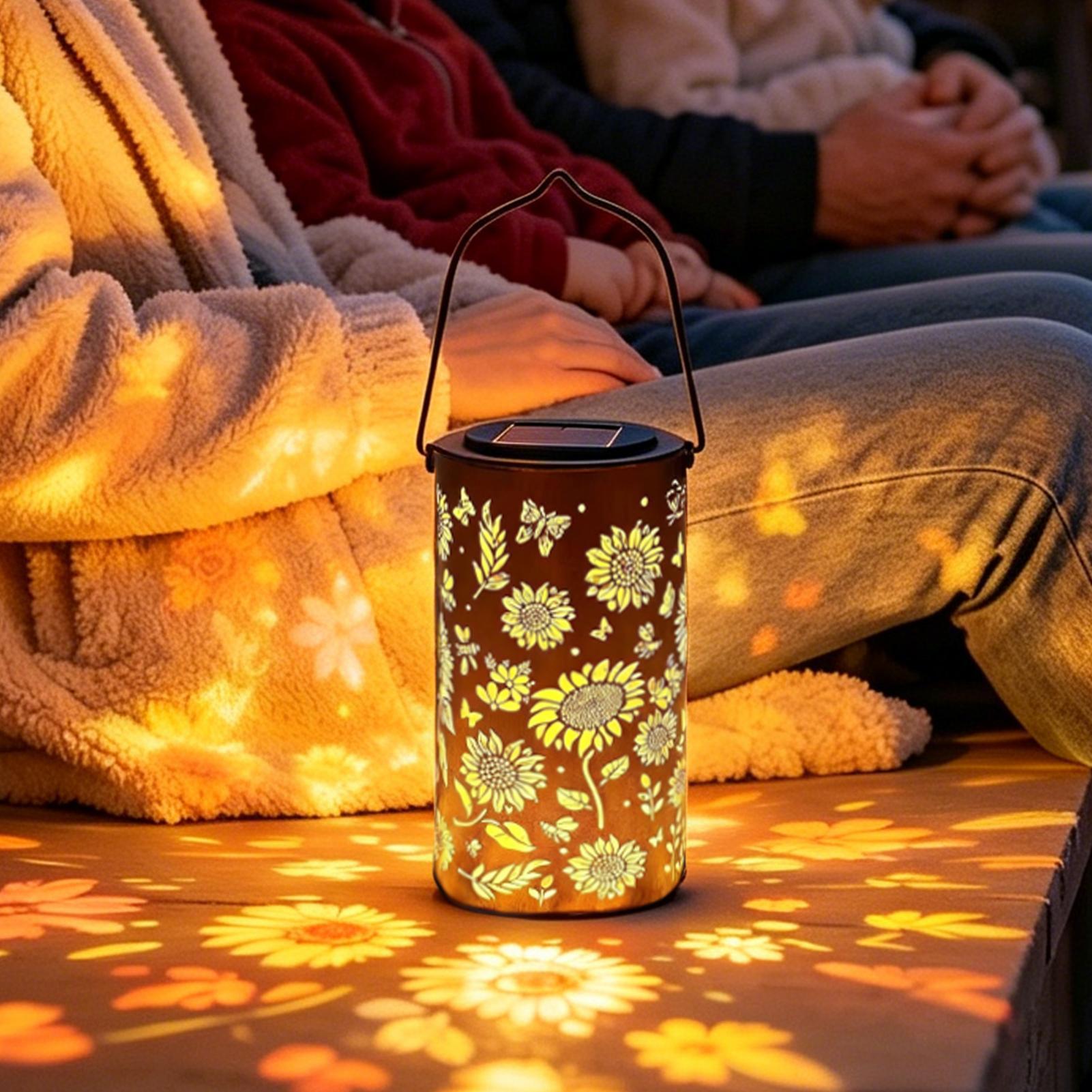 Lámpara Solar de Girasol, Resi - Outdoor Lighting Yard reseña y precio