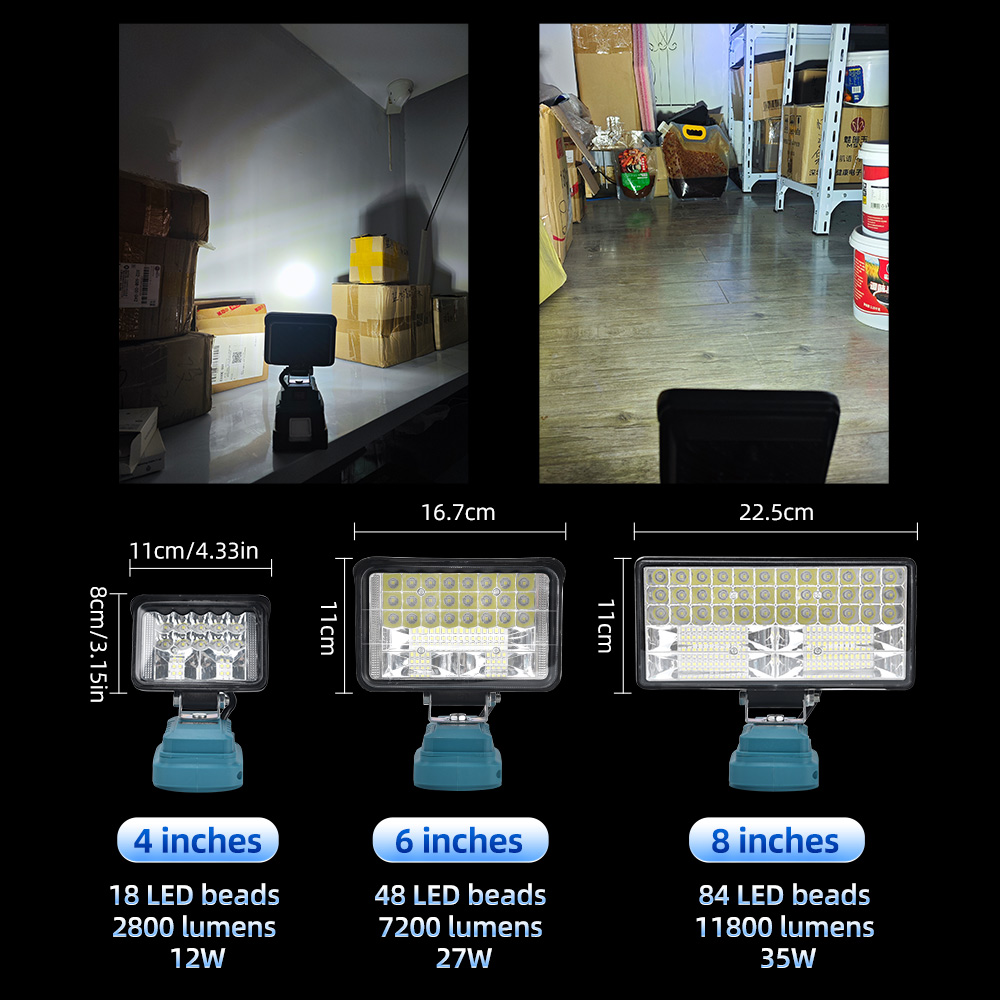 Lámpara LED de 18V para Makita - Zumtobel Outdoor Lighting reseña y precio