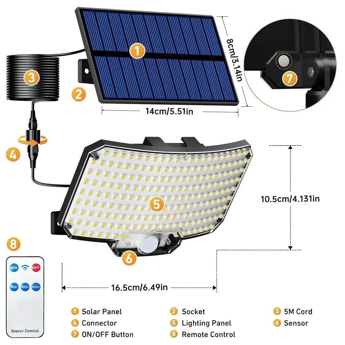 Luces Solares para Exteriores  - Outdoor Lighting Lamps reseña y precio