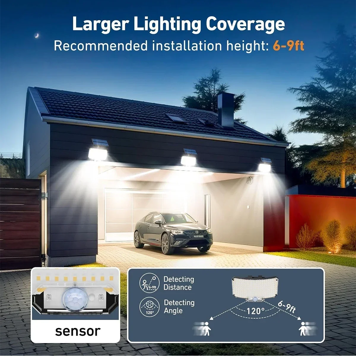 Luces Solares para Exteriores  - Outdoor Lighting Lamps reseña y precio