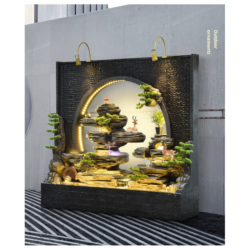 Fuente de Pared Personalizada  - Outdoor Zen Lighting reseña y precio