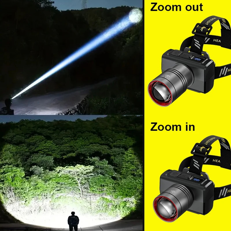 Linterna Frontal LED Recargabl - Outdoor Lighting Sensor reseña y precio