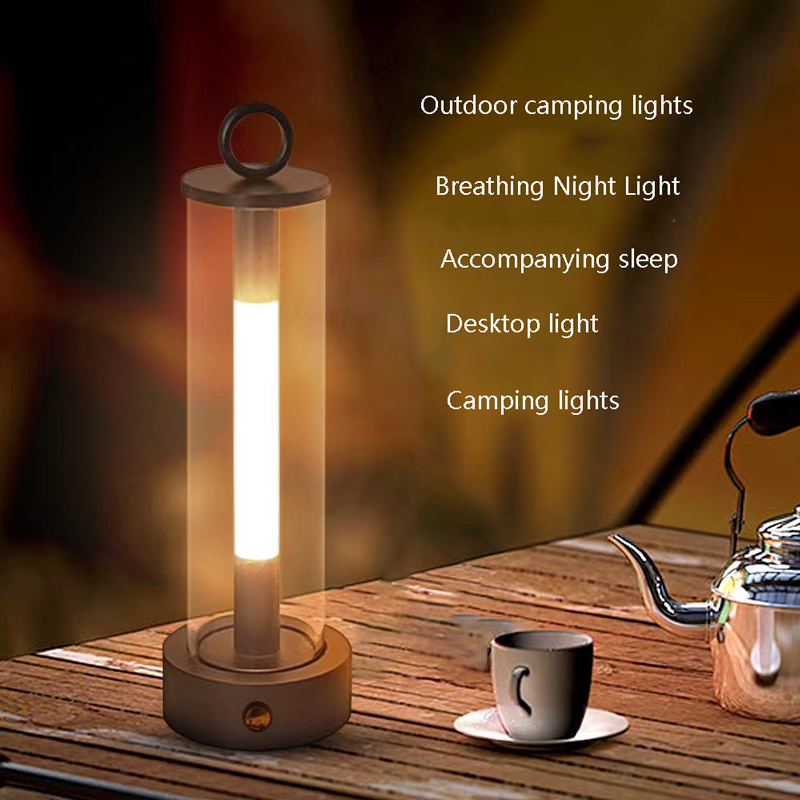 Lámpara de mesa para acampar a - Outdoor Lighting Restaurant reseña y precio