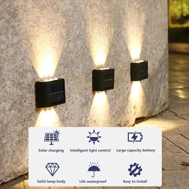 Lámpara Solar COB para Pared,  - Outdoor Lighting Lamps reseña y precio
