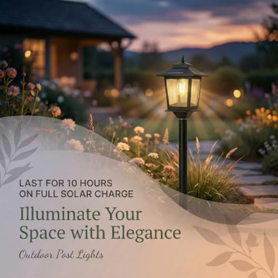 Lámparas Solares para Exterior - Outdoor Lighting Lamps reseña y precio