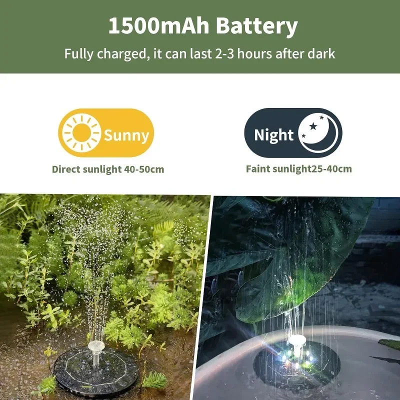 Luz de Fuente Solar giratoria, - Outdoor Lighting Company reseña y precio