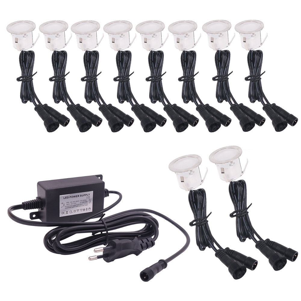 Lámpara LED de 12V para Terraz - Outdoor Lighting Recessed reseña y precio