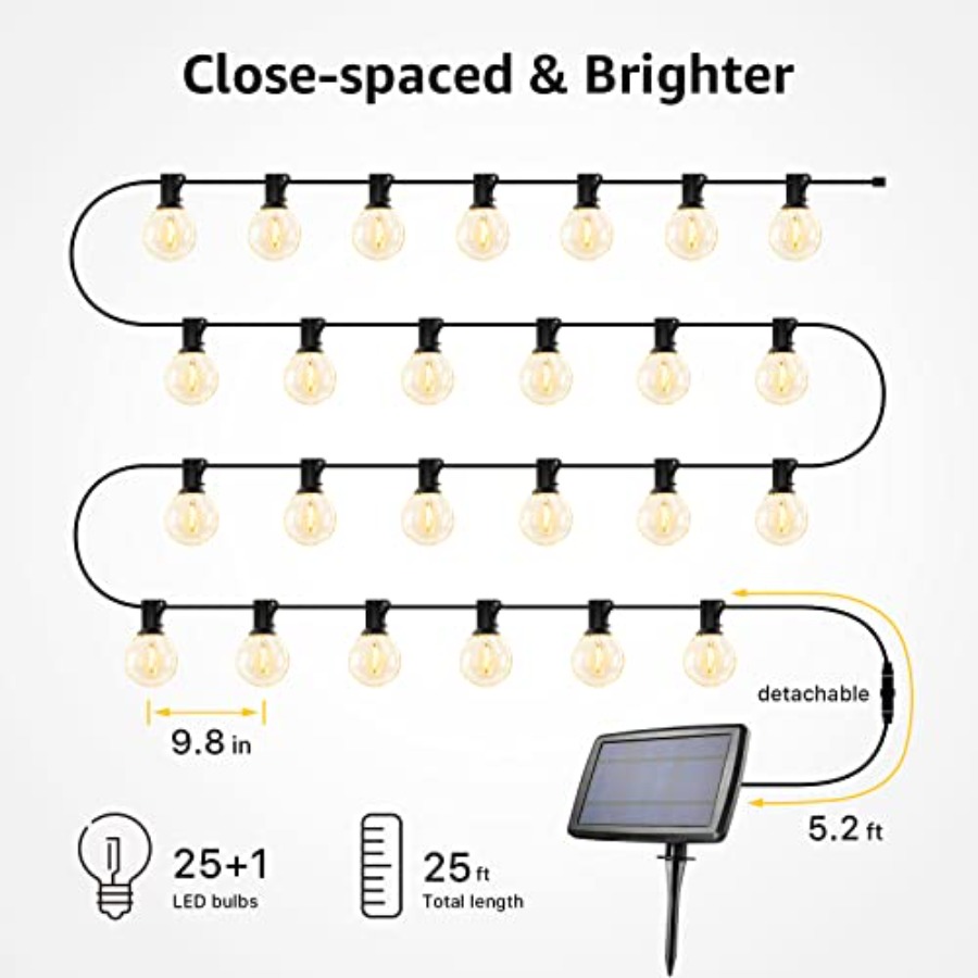 Guirnalda de Luces Solares par - String Light Bistro reseña y precio