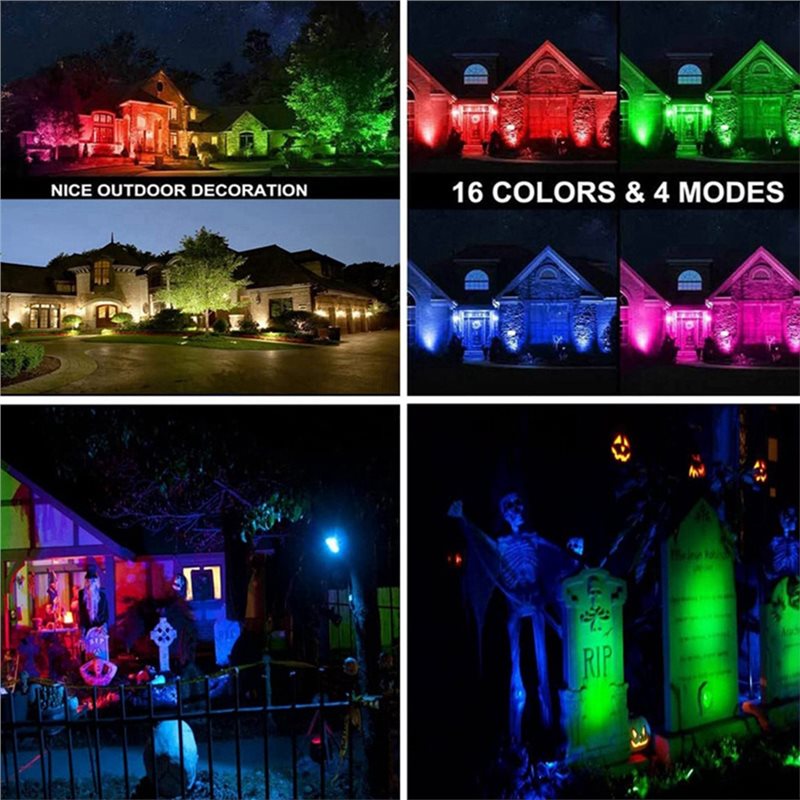 A01F-Outdoor 12V RGBW en luz d - Outdoor Lighting Voltage reseña y precio