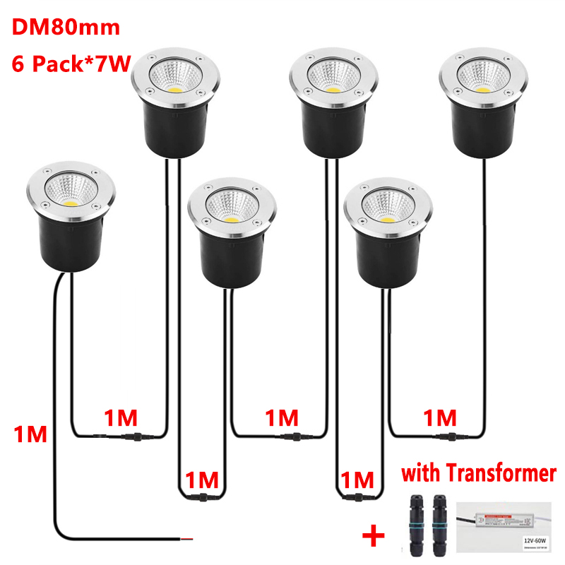 Luz LED enterrada impermeable  - Outdoor Lighting Voltage reseña y precio