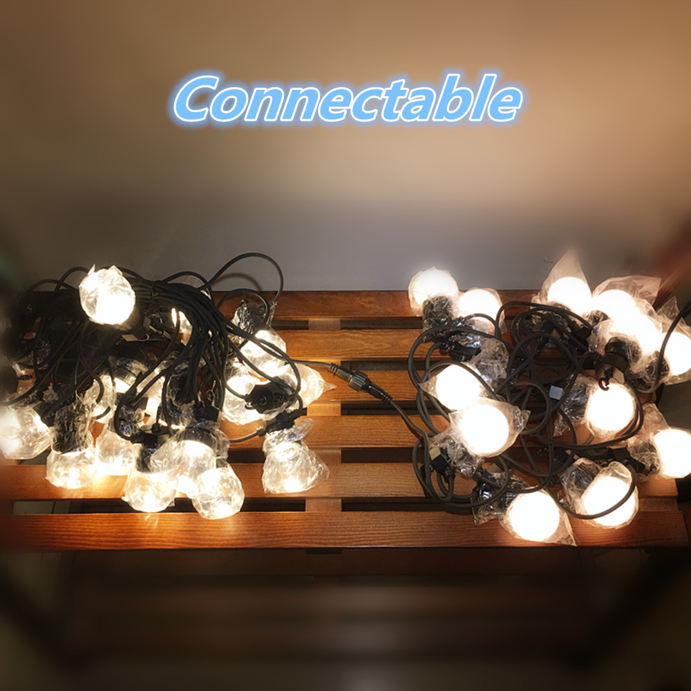Guirnalda de luces LED transpa - Lighting Wedding Outdoor reseña y precio
