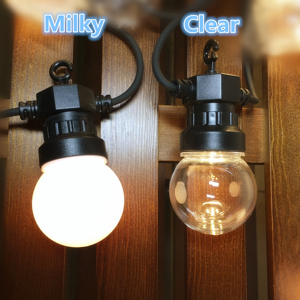 Guirnalda de luces LED transpa - Lighting Wedding Outdoor reseña y precio
