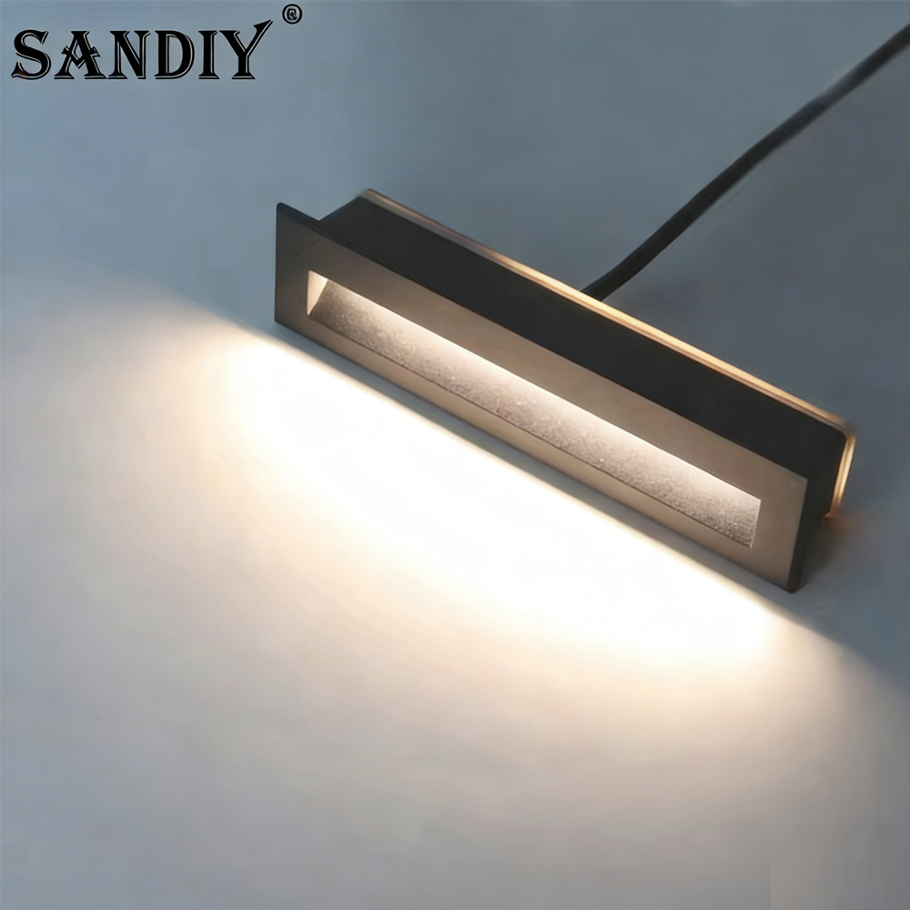 SANDIY Luces de Escalera Senso - Outdoor Lighting Recessed reseña y precio