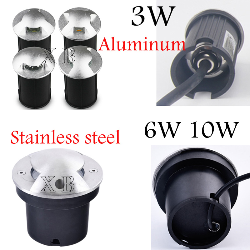 Iluminación exterior 10W 6W 3W - Outdoor Lighting Recessed reseña y precio