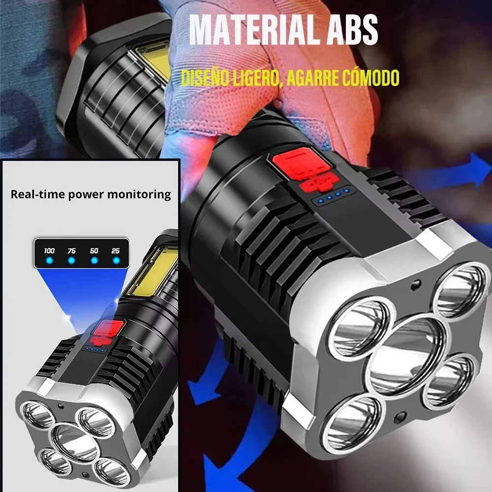 Linternas Led de alta potencia - Outdoor Lighting Spotlight reseña y precio