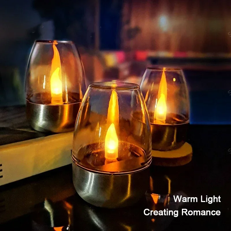 Velas solares LED de acero ino - Outdoor Lighting Company reseña y precio