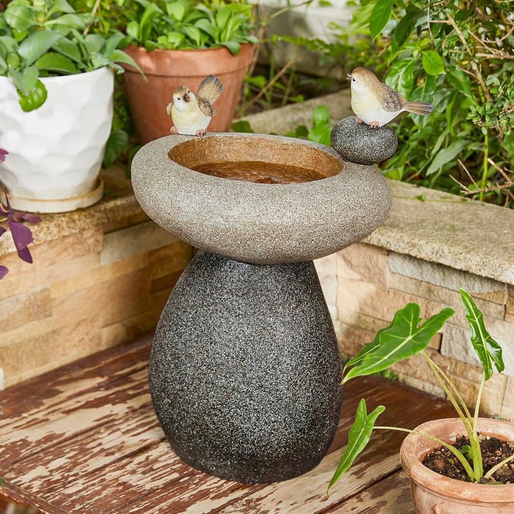 Fuente de agua de 20.75 pulgad - Outdoor Zen Lighting reseña y precio