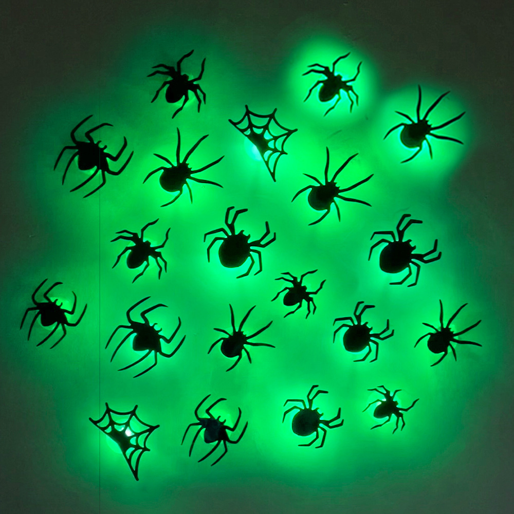 Decoración de arañas y murciél - Lighting Wedding Outdoor reseña y precio