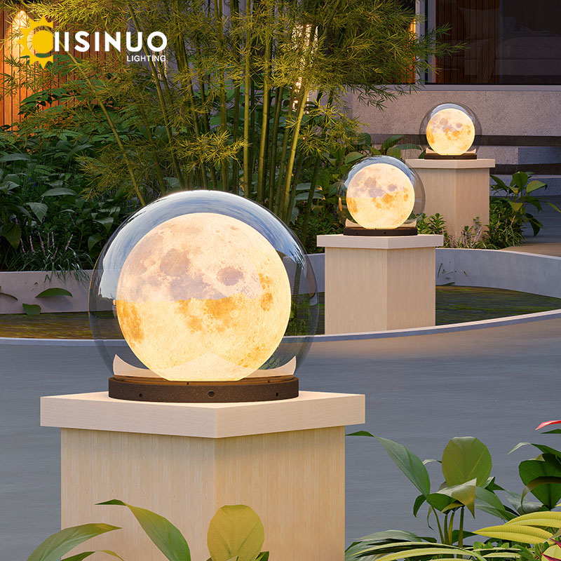 Luces de Pilar de Luna creativ - Outdoor Lighting Year Round reseña y precio