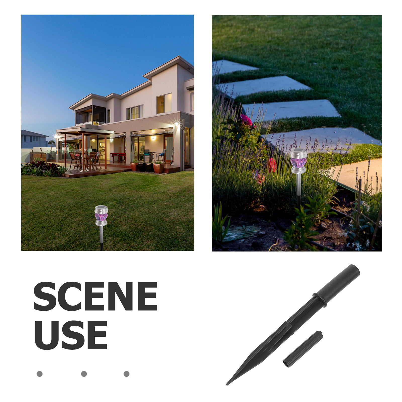 20 Sets de Estacas Solares Ref - Outdoor Lighting Yard reseña y precio