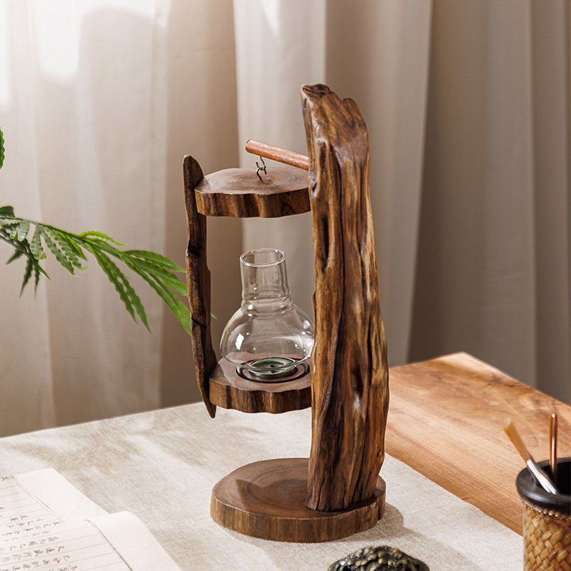 Lámpara de viento de registro, - Outdoor Zen Lighting reseña y precio
