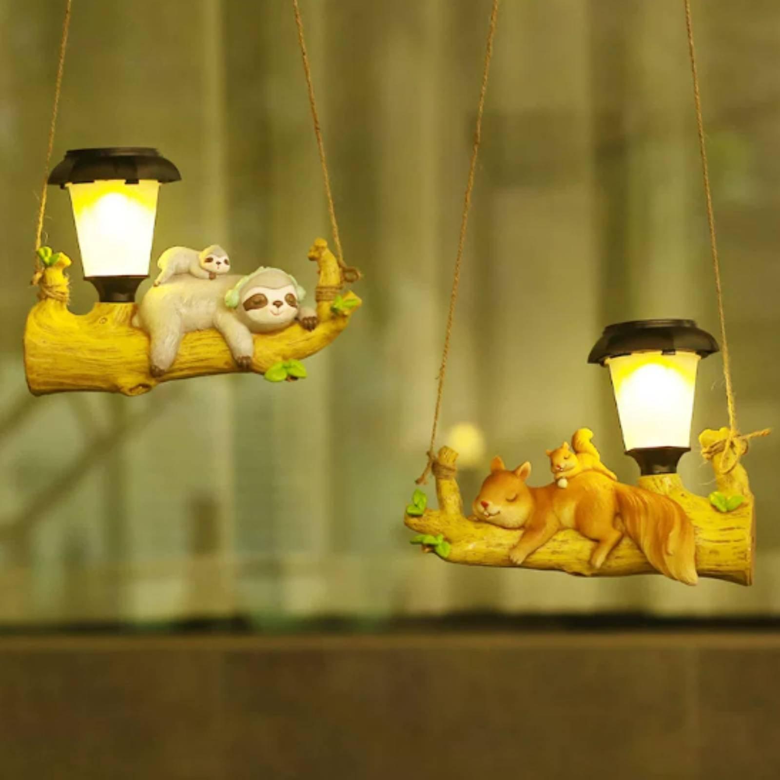 Lámpara Solar de Resina para E - Outdoor Lighting Yard reseña y precio